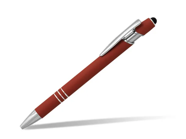 ARMADA TOUCH Metal 'touch' ball pen Red