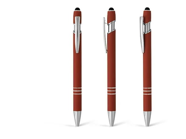 ARMADA TOUCH Metal 'touch' ball pen Red