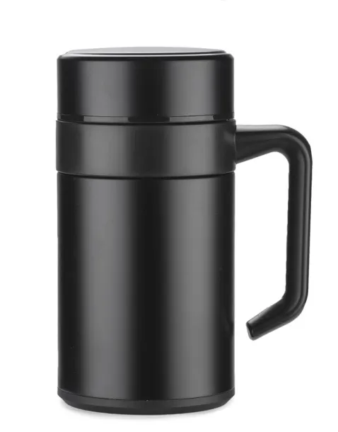 BOSSKI putna šalica, 400ml BLACK