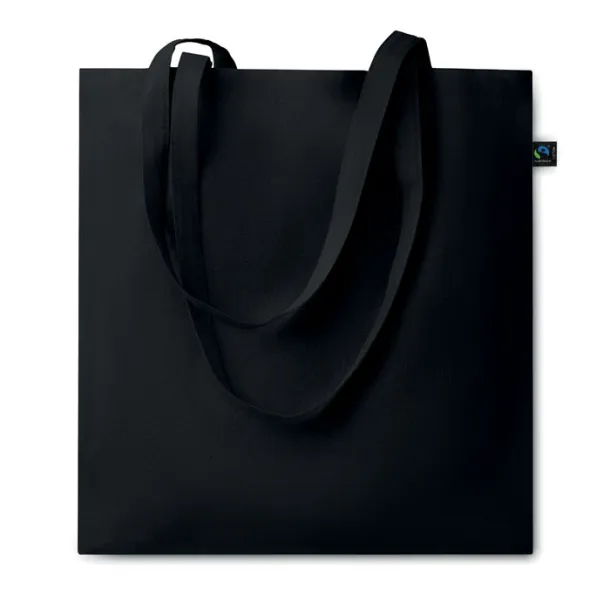 OSOLE COLOUR Fairtrade shopping bag140gr/m² Black