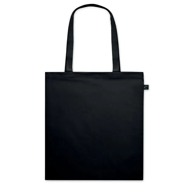 OSOLE COLOUR Fairtrade shopping bag140gr/m² Black