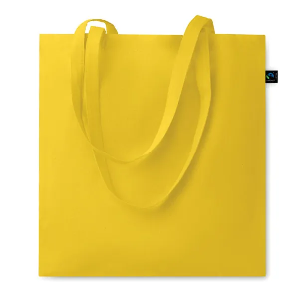 OSOLE COLOUR Fairtrade shopping bag140gr/m² Yellow