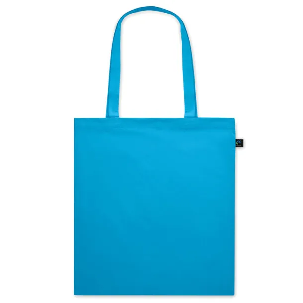 OSOLE COLOUR Fairtrade shopping bag140gr/m² Turquoise