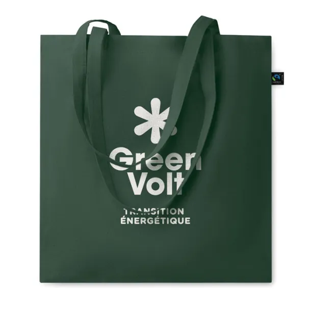 OSOLE COLOUR Fairtrade shopping bag140gr/m² Dark green