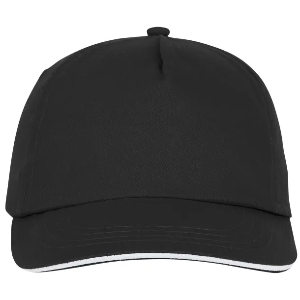 Styx 5 panel sandwich cap - Elevate Essentials Solid black