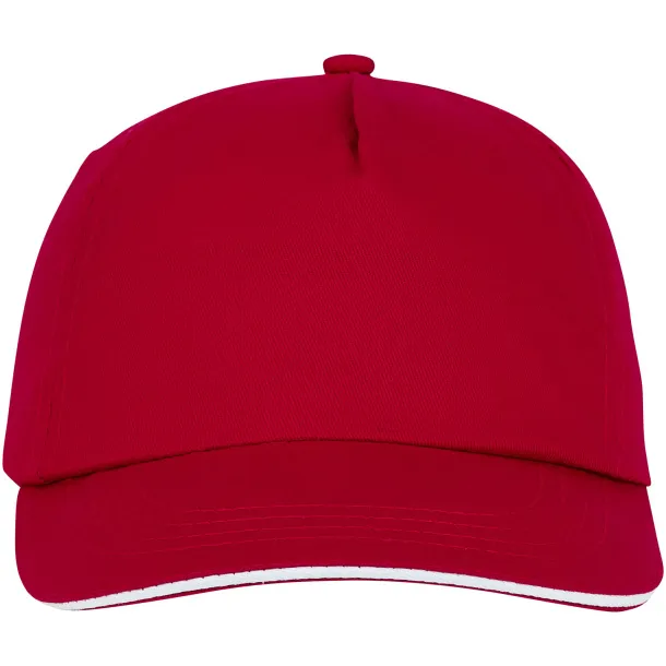 Styx 5 panel sandwich cap - Elevate Essentials Red