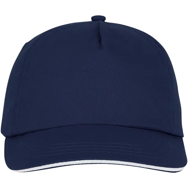 Styx 5 panel sandwich cap - Elevate Essentials Navy Blue