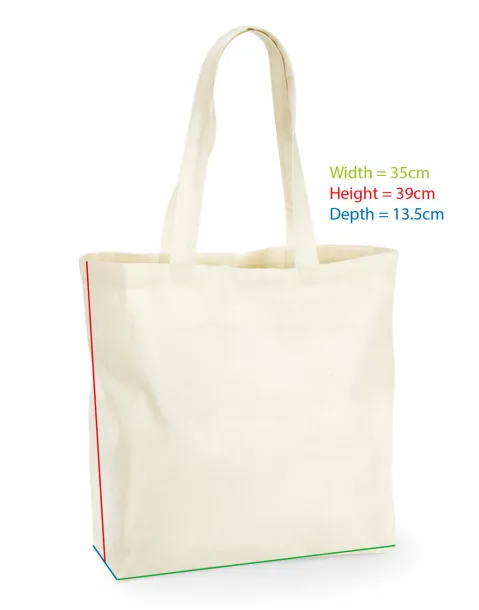  Maxi torba od recikliranog pamuka - 170 g/m² - Westford Mill