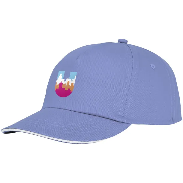 Styx 5 panel sandwich cap - Elevate Essentials Light blue