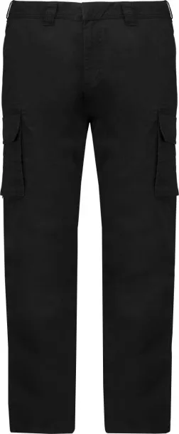  MEN'S MULTIPOCKET TROUSERS - Kariban Black