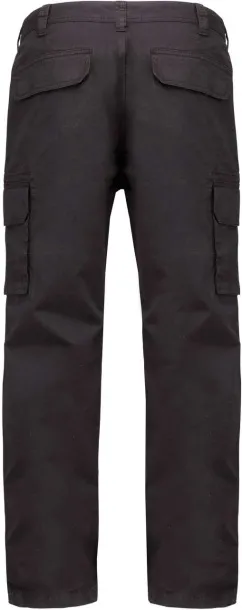  MEN'S MULTIPOCKET TROUSERS - Kariban Tamno siva