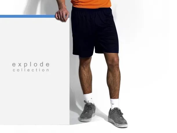 SPORTY sports shorts - EXPLODE Blue