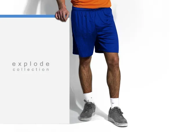 SPORTY sports shorts - EXPLODE Royal blue