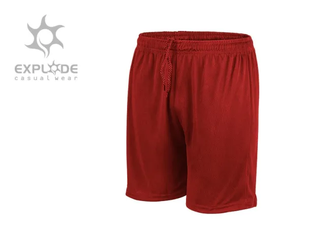 SPORTY sports shorts - EXPLODE Red