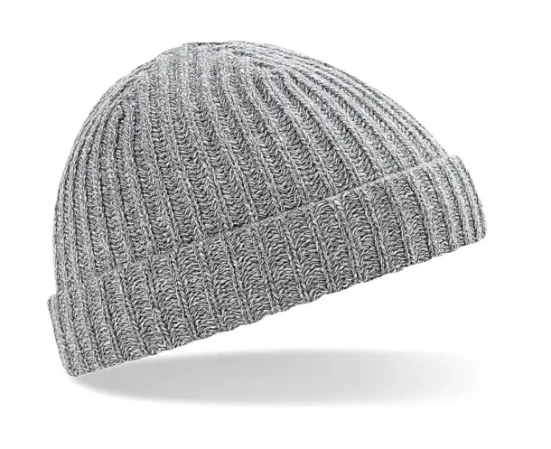  Trawler Beanie - Beechfield Heather Grey