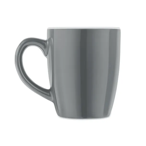 COLOUR TRENT keramička šalica u boji, 290 ml Siva