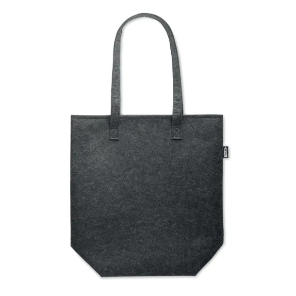 NATA RPET felt event/shopping bag stone grey