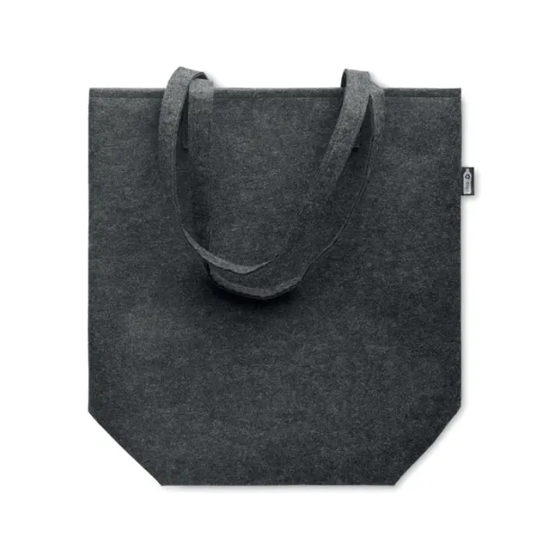 NATA RPET felt event/shopping bag stone grey