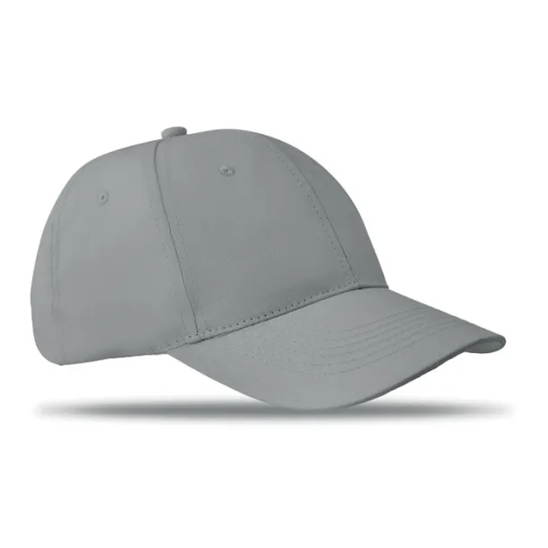 BASIE 6 panels baseball cap Grey