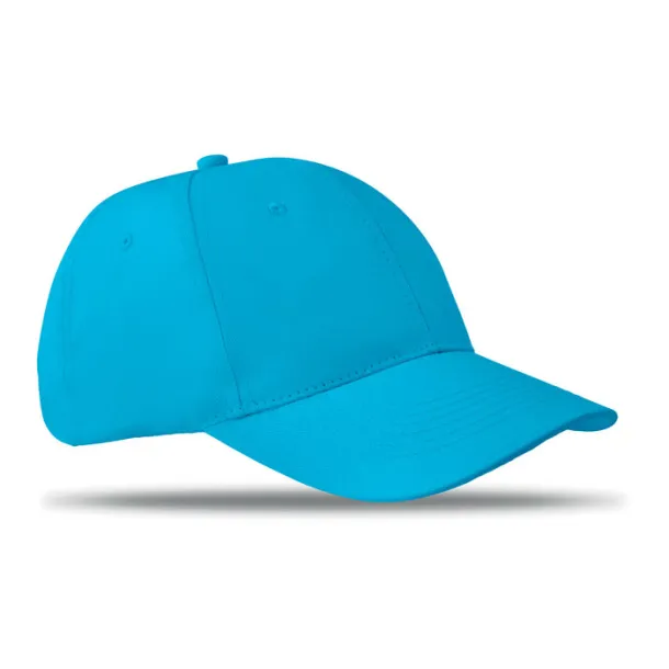 BASIE 6 panels baseball cap Turquoise