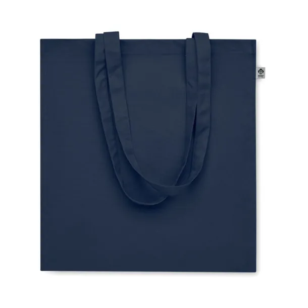 BENTE COLOUR Organic cotton shopping bag Blue