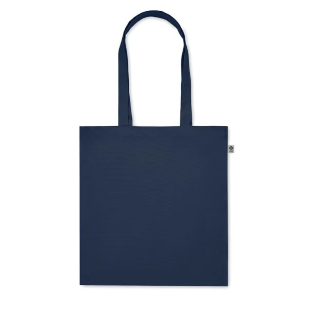 BENTE COLOUR Organic cotton shopping bag Blue