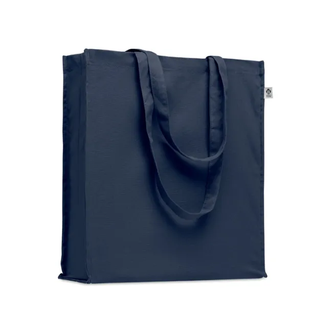 BENTE COLOUR Organic cotton shopping bag Blue