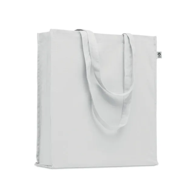 BENTE COLOUR Organic cotton shopping bag White