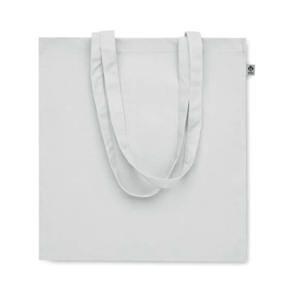 BENTE COLOUR Organic cotton shopping bag White