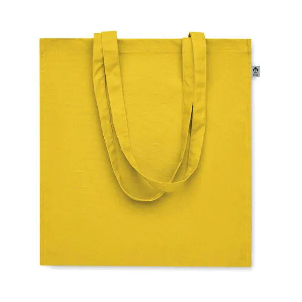 BENTE COLOUR Organic cotton shopping bag Yellow