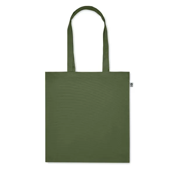 BENTE COLOUR Organic cotton shopping bag Green