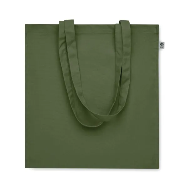 BENTE COLOUR Organic cotton shopping bag Green