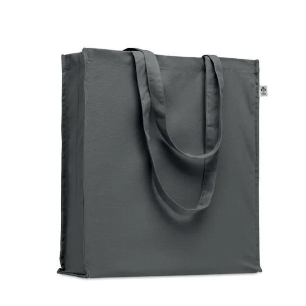 BENTE COLOUR Organic cotton shopping bag stone grey