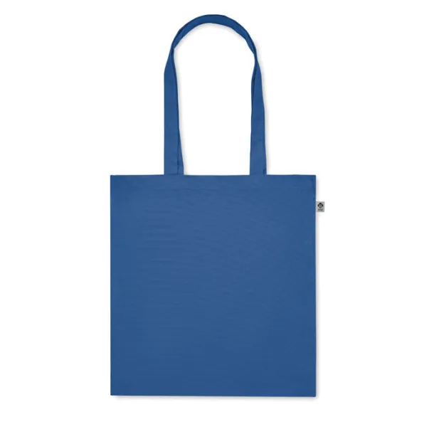 BENTE COLOUR Organic cotton shopping bag Royal blue