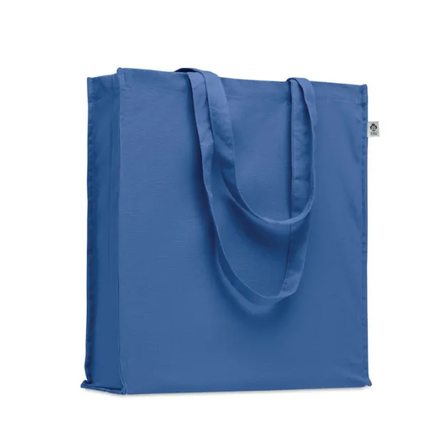 BENTE COLOUR Organic cotton shopping bag Royal blue