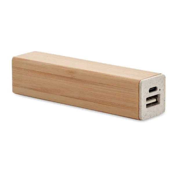 POWERBAMC Power bank 2600 mAh Wood