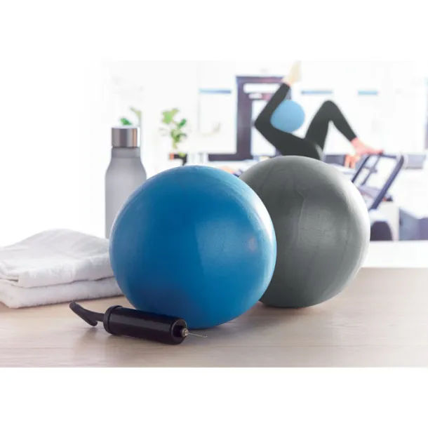 INFLABALL Small Pilates ball with pump Blue