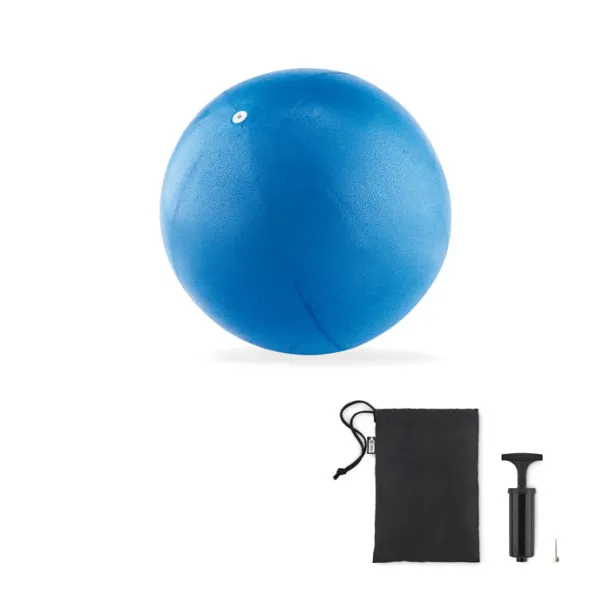 INFLABALL Small Pilates ball with pump Blue