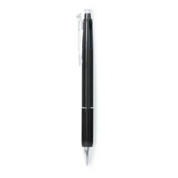  Erasable ball pen, multicolour ink, mechanical pencil Crna
