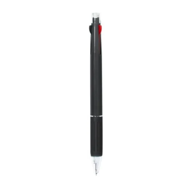  Erasable ball pen, multicolour ink, mechanical pencil Crna