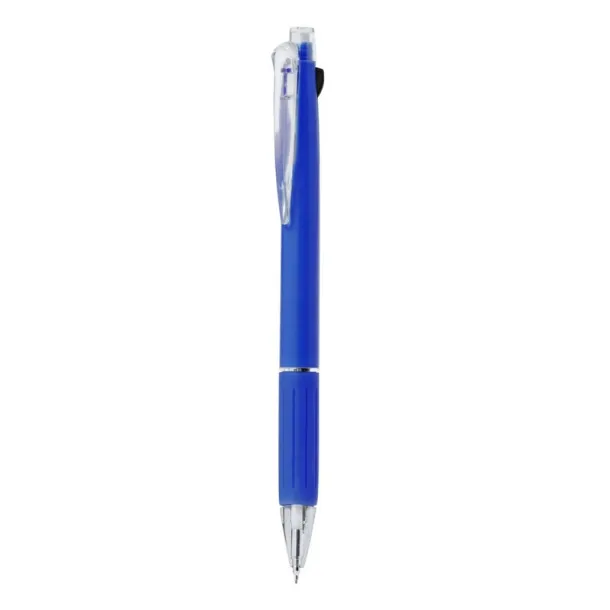  Erasable ball pen, multicolour ink, mechanical pencil Plava