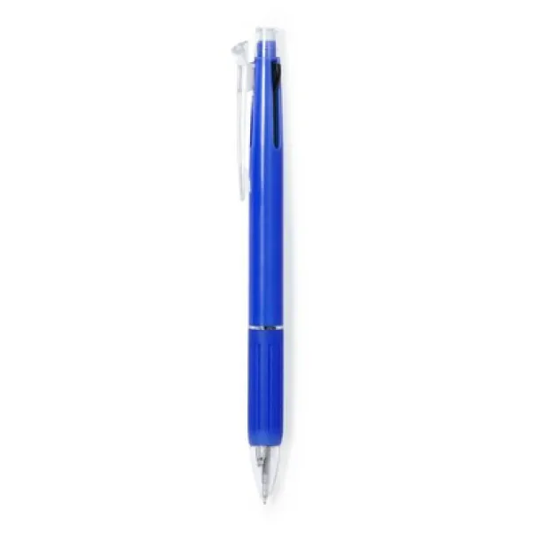  Erasable ball pen, multicolour ink, mechanical pencil Plava