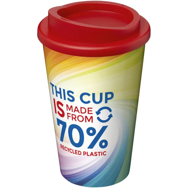 Brite-Americano® Eco 350 ml insulated tumbler Red