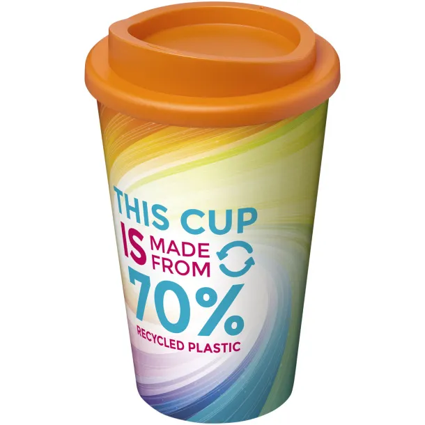 Brite-Americano® Eco 350 ml insulated tumbler Orange