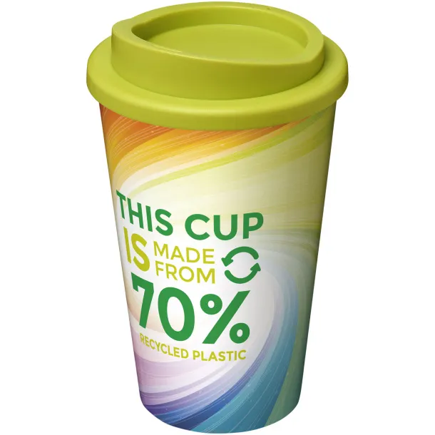 Brite-Americano® Eco 350 ml insulated tumbler Lime