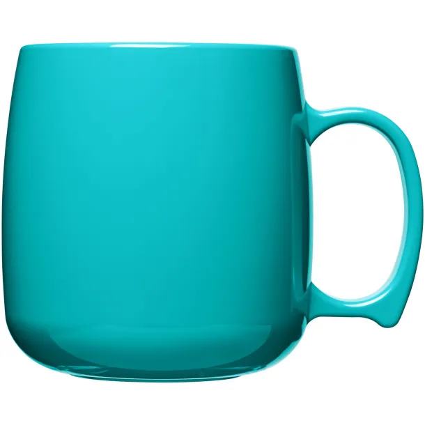 Classic 300 ml plastic mug Aqua