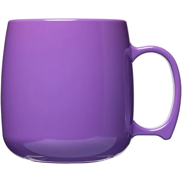 Classic 300 ml plastic mug Purple