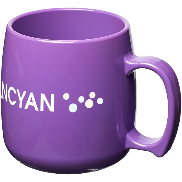 Classic 300 ml plastic mug Purple