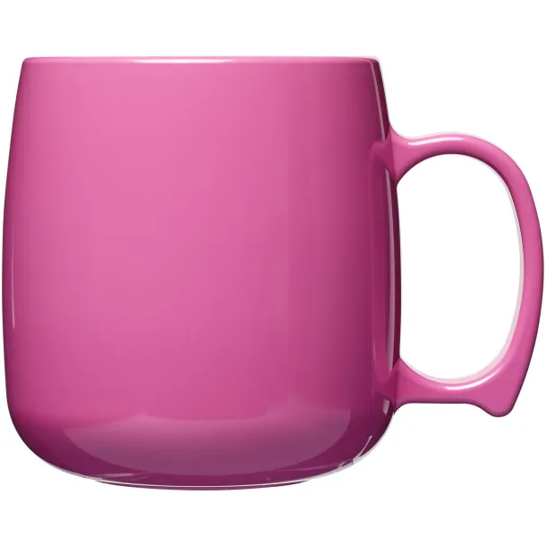 Classic 300 ml plastic mug Magenta