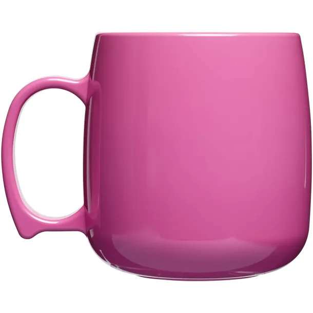 Classic 300 ml plastic mug Magenta